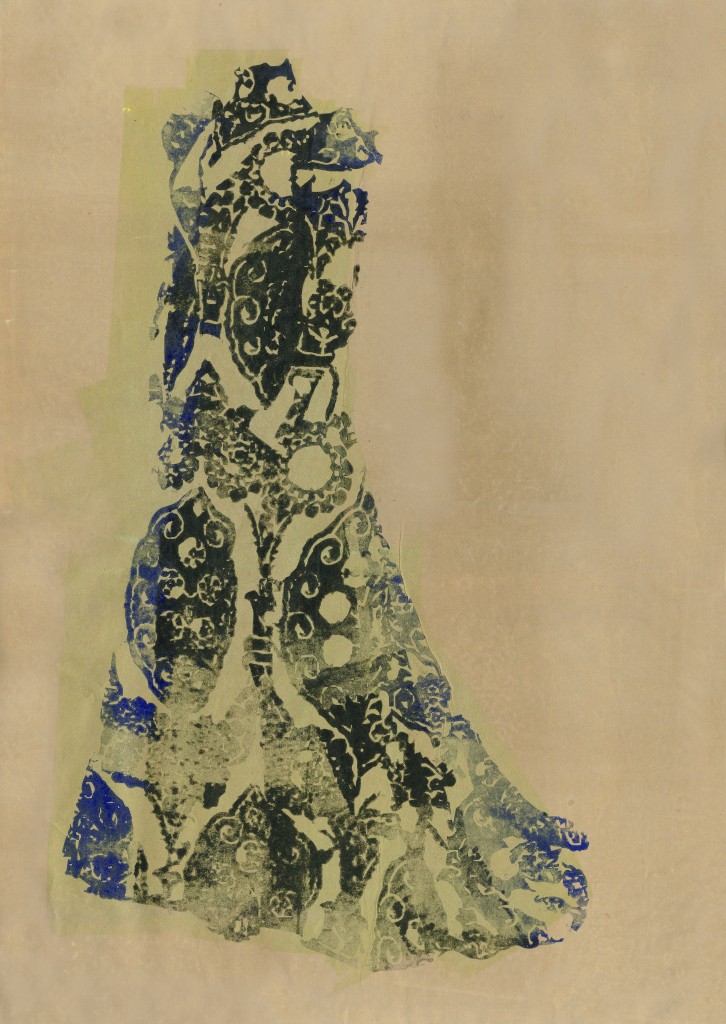 17 Worth, tea gown - illustration Aurore de la Morinerie