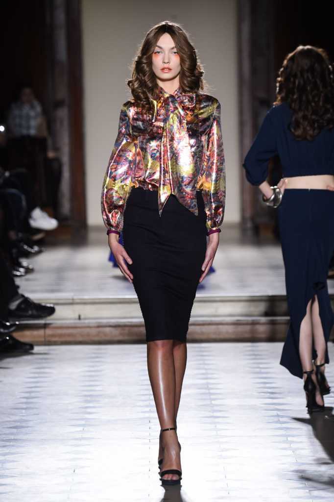 Julien Fournie, Women model catwalking during the Paris Haute Couture fashion shows, summer 2016Julien Fournie, Women model catwalking during the Paris Haute Couture fashion shows, summer 2016