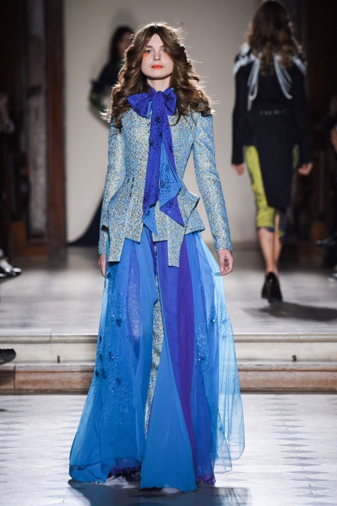 Julien Fournie, Women model catwalking during the Paris Haute Couture fashion shows, summer 2016Julien Fournie, Women model catwalking during the Paris Haute Couture fashion shows, summer 2016