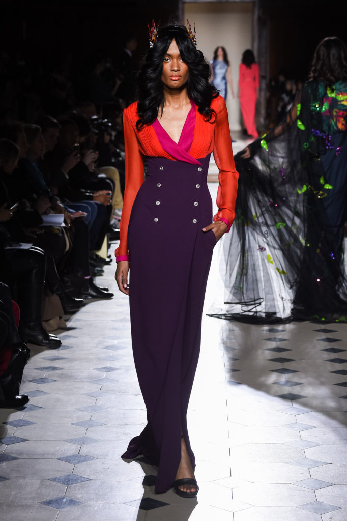 Julien Fournie, Women model catwalking during the Paris Haute Couture fashion shows, summer 2016Julien Fournie, Women model catwalking during the Paris Haute Couture fashion shows, summer 2016