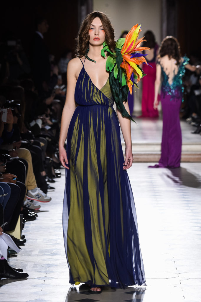 Julien Fournie, Women model catwalking during the Paris Haute Couture fashion shows, summer 2016Julien Fournie, Women model catwalking during the Paris Haute Couture fashion shows, summer 2016