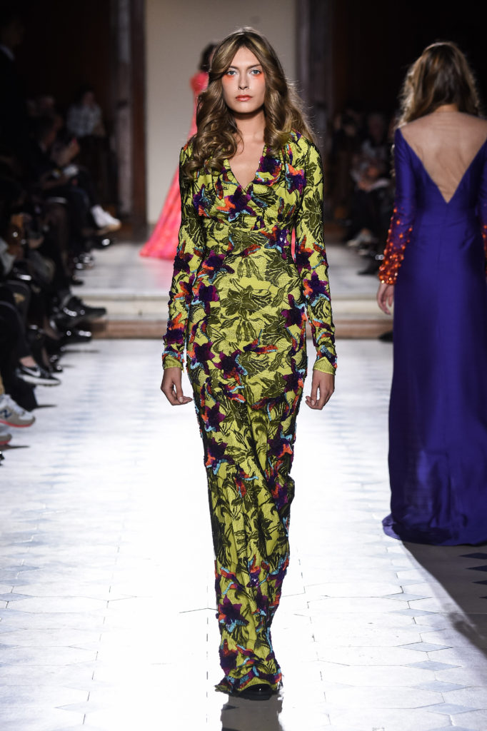 Julien Fournie, Women model catwalking during the Paris Haute Couture fashion shows, summer 2016Julien Fournie, Women model catwalking during the Paris Haute Couture fashion shows, summer 2016